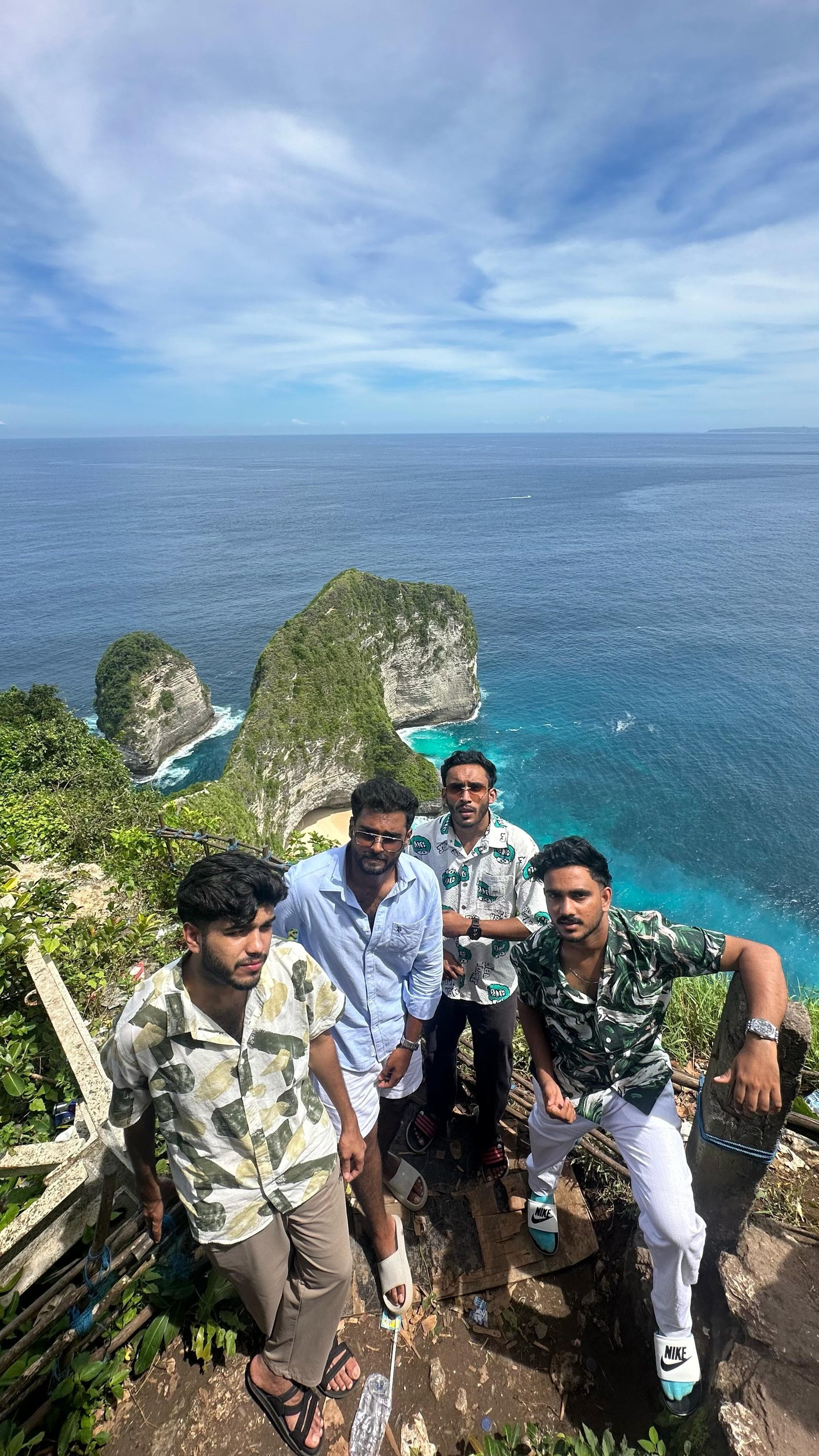 Traveler with a backpack