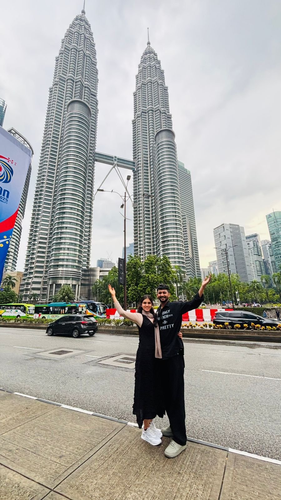 Traveler with a backpack